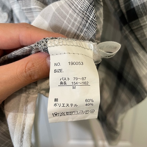 Women boyfriend plaid shirt Japanese Casual Design As Know As Pink - Picture 4 of 4